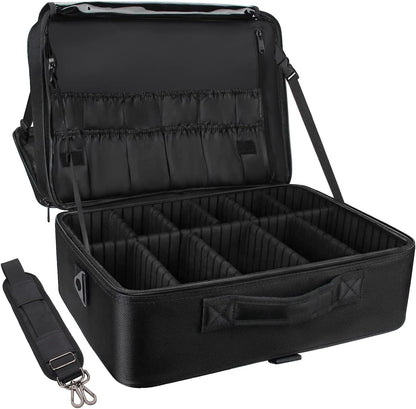 Black Extra Large Makeup Case
