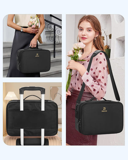 Black Medium Makeup Case