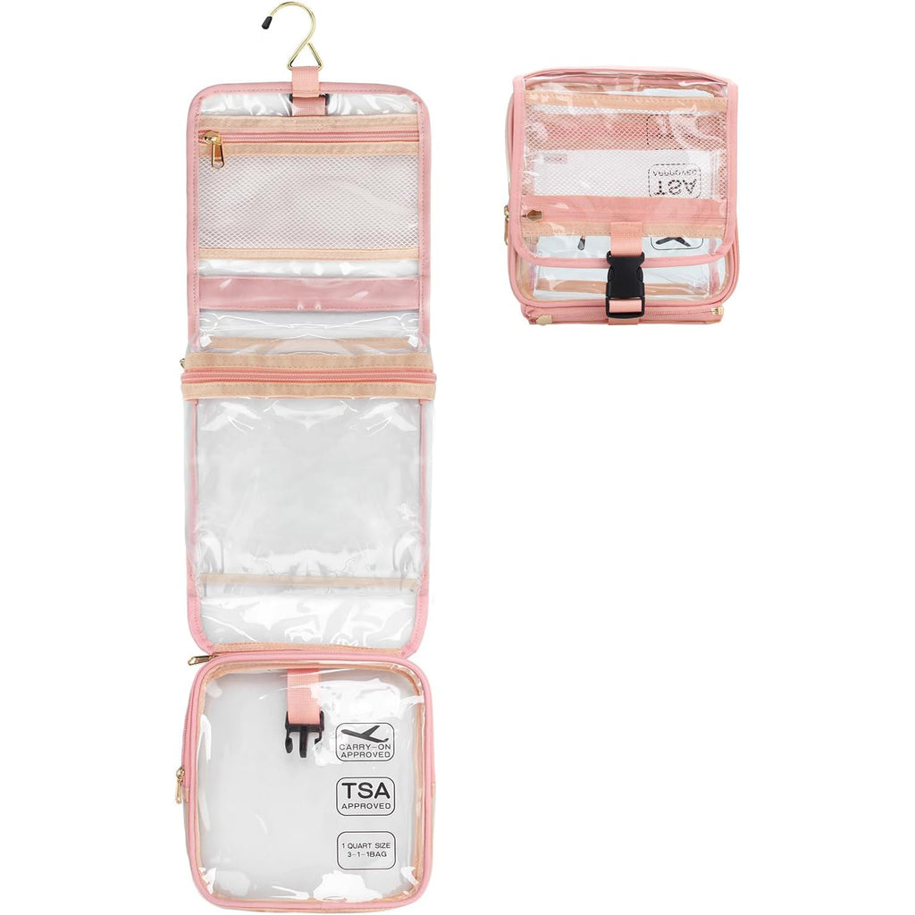 Travel Toiletry Bag with Detachable TSA Approved