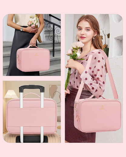 Pink Medium Makeup Case