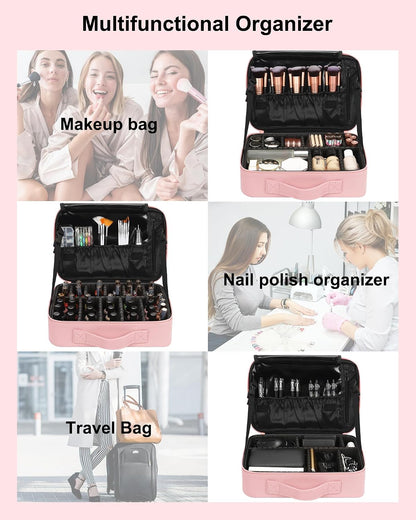 Pink Medium Makeup Case