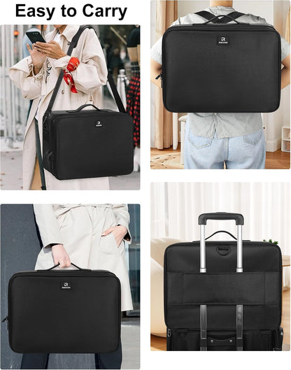 Black Extra Large Makeup Case
