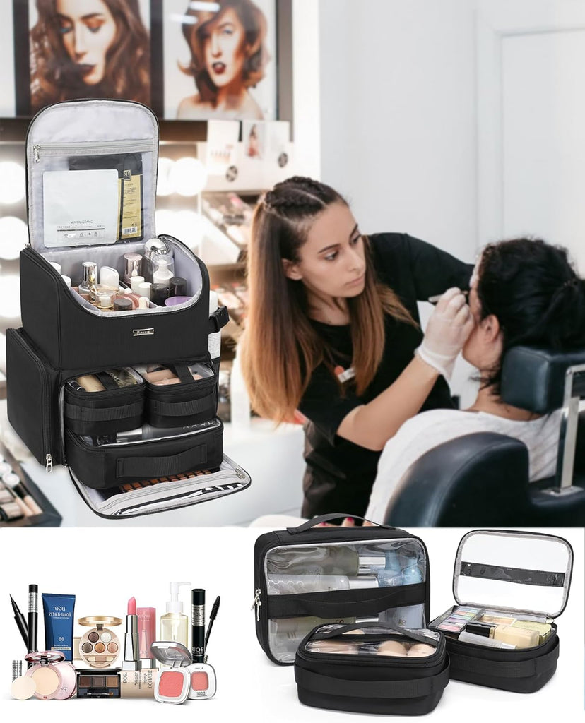 Large Cosmetic Huge Makeup Bag Large Makeup Bag In Juicy Orange