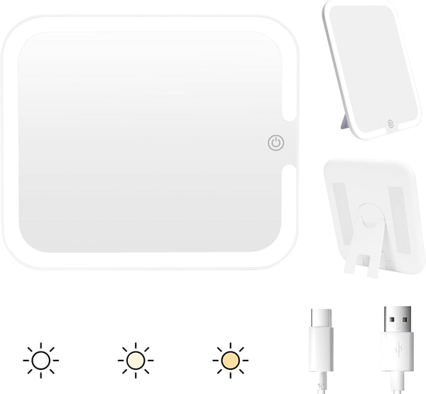 Relavel Makeup Mirror with Lights Lighted Vanity Mirror