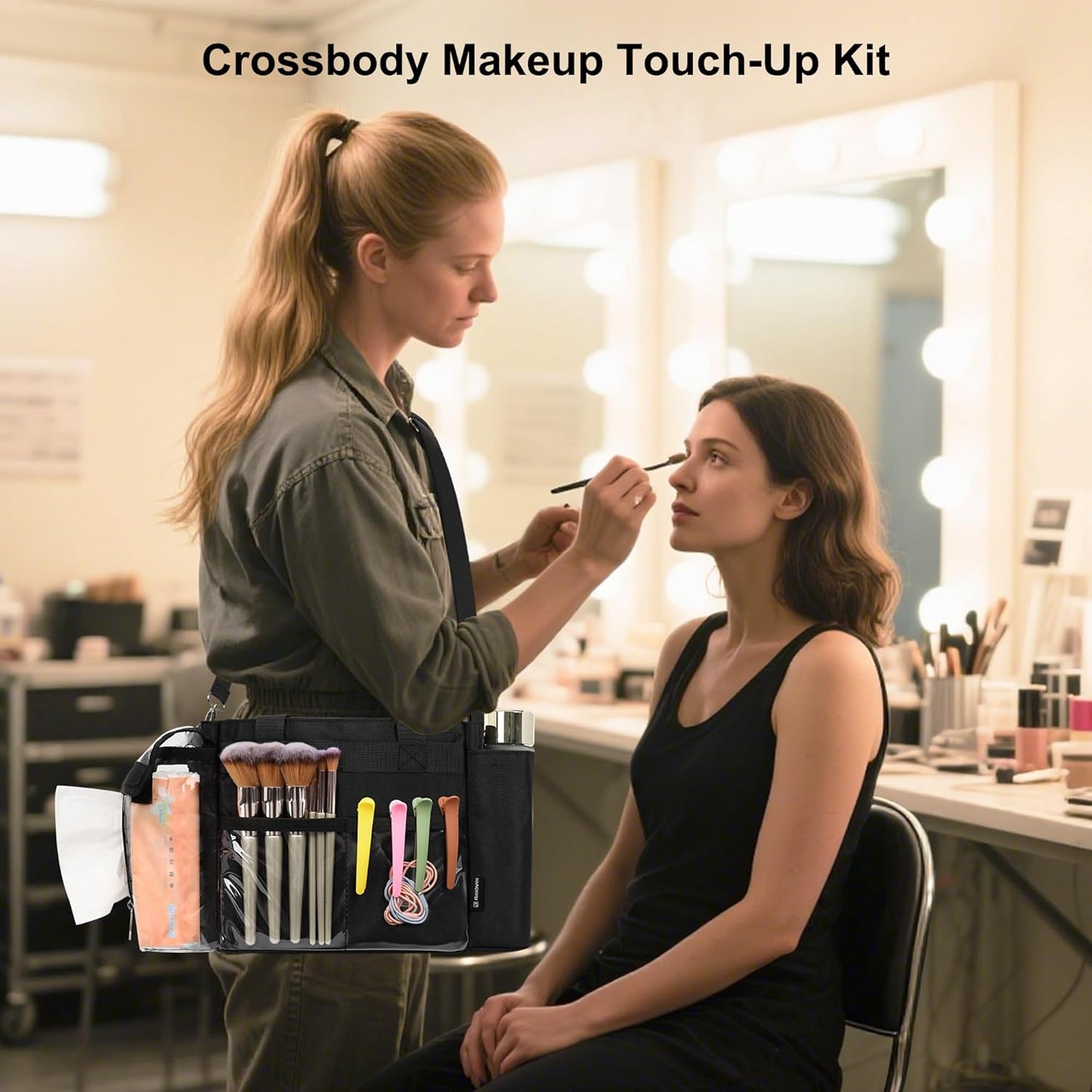 Available for sale in the United States only.Relavel Professional Touch Up Makeup Kit Bag