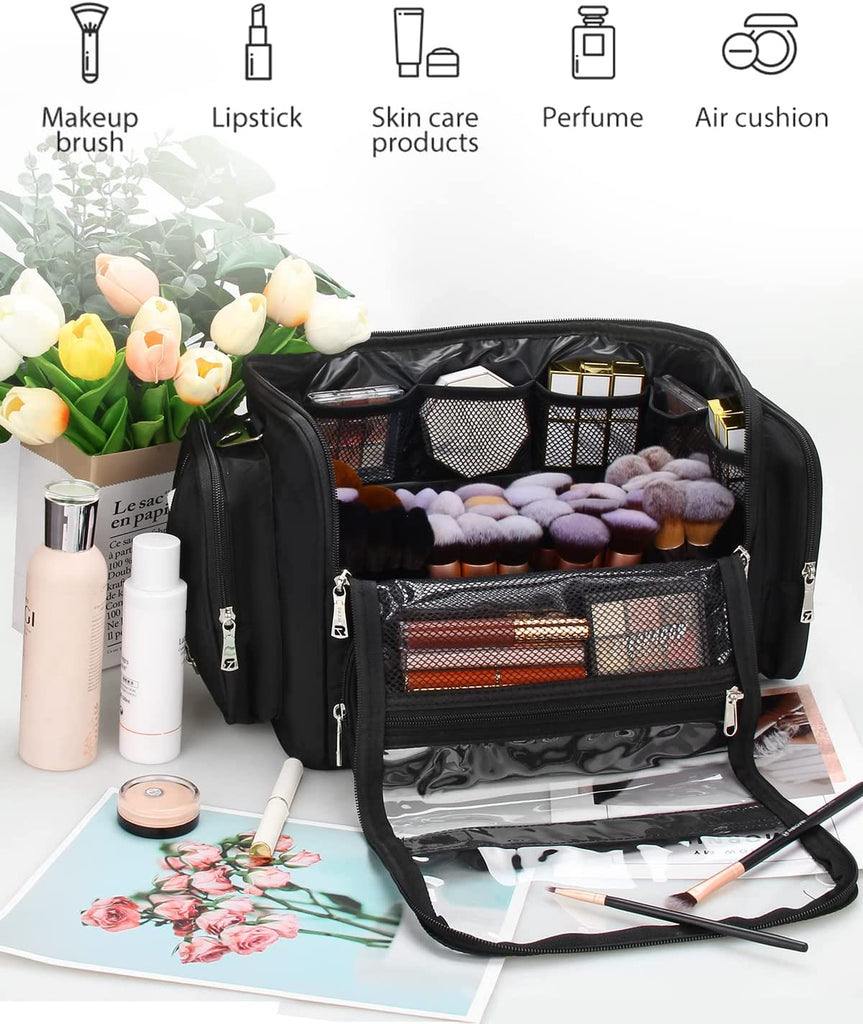 Adjustable Strap 2024 Makeup Brush Bag Cosmetic Make up Case Bag